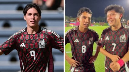 Aldo De Nigris Jr. y jugadores de la Selección Mexicana Sub-17 revelan su secreto tras el triunfo sobre Costa de Marfil