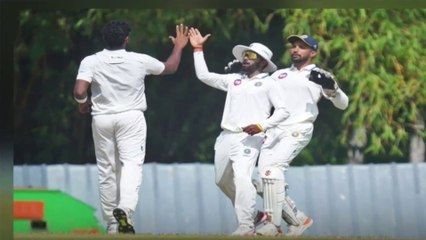 രഞ്ജി ട്രോഫിയിൽ കേരളം ഇന്ന് സൗരാഷ്ട്രയെ നേരിടും; കേരളത്തിന് രണ്ട് പോയിന്റ്