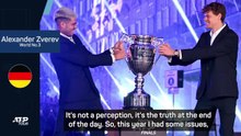 Zverev acknowledges big gap to Sinner and Alcaraz