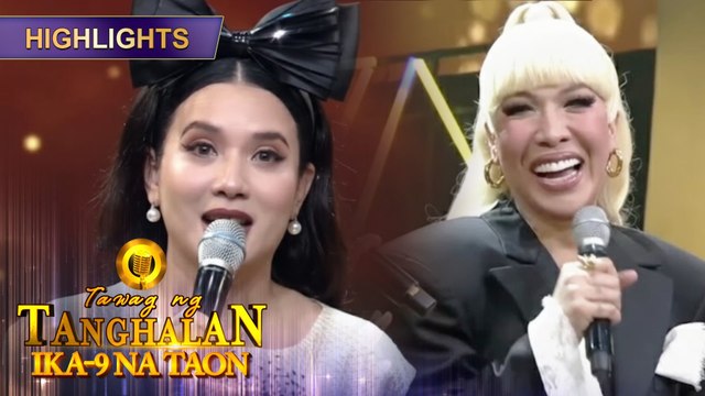 Vice Ganda, nakatuwaan ang suot na ribbon ni Karylle | It’s Showtime | Tawag ng Tanghalan