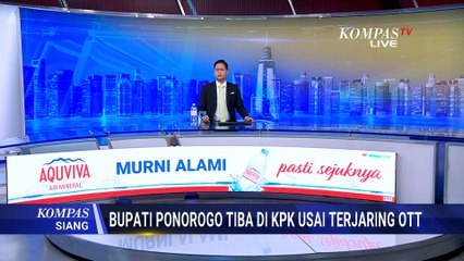 Bupati Ponorogo Sugiri Sancoko Tiba di Gedung Kpk Usai Terjaring OTT | KOMPAS SIANG