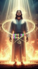 24] “He himself bore our sins” in his body on the cross, so that we might die to sins and live for righteousness; “by his wounds you have been healed.”  1 Peter 2:24 NIV