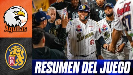 Resumen del juego Águilas del Zulia vs Leones del Caracas | 07 de noviembre de 2025