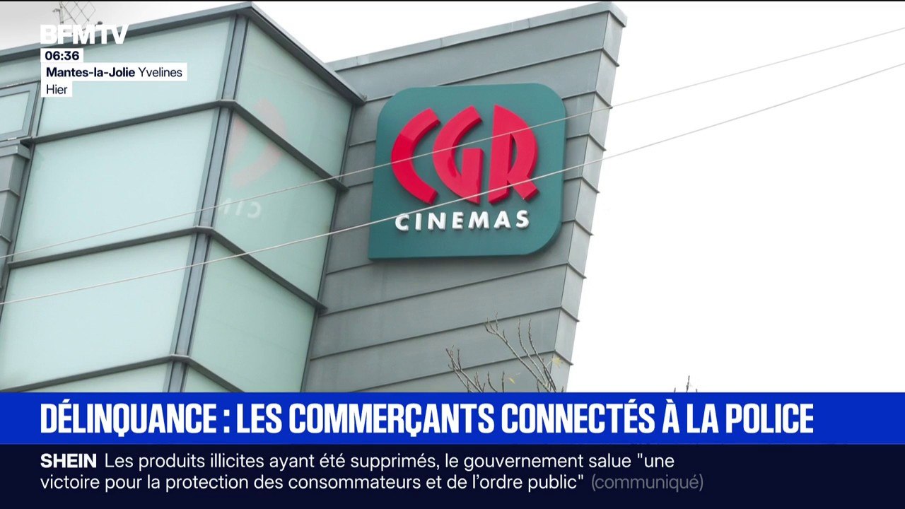 À Mantes-la-Jolie (Yvelines), un dispositif de sécurité permet aux commerçants de signaler directement les incidents à la police via une messagerie cryptée