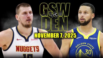 NBA-Golden State Warriors vs Denver Nuggets Full Game Highlights
