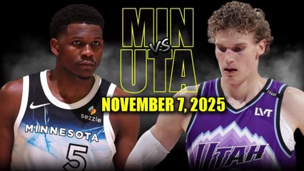 NBA-Minnesota Timberwolves vs Utah Jazz Full Game Highlights