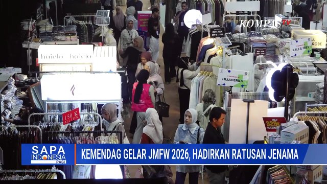 Siap Jadi Pusat Mode Fashion Dunia, Kemendag Gelar Jakarta Muslim Fashion Week 2026 | SAPA PAGI