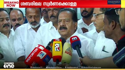 'കൊള്ള ഇടതുസർക്കാരിന്റെ കാലത്ത് ; ദേവസ്വം മന്ത്രിമാരും പ്രതികൾ'