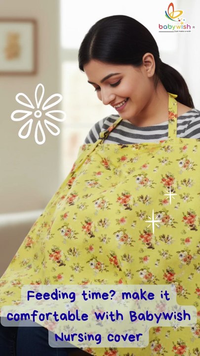 Babywish Mother Feeding Nursing Cover – Comfort, Privacy & Care for Every Mom