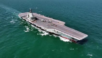China's Fujian Aircraft Carrier Enters Service 🇨🇳 – The Most Advanced in Its Fleet