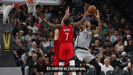 Spurs - Wembanyama sur Durant : "C'est quelqu'un que je respecte"