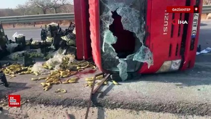 Gaziantep'te zincirleme kaza oldu: 9 yaşındaki çocuk kurtarılamadı