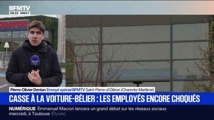 Casse à la voiture-bélier: les employés du Costco de Pontault-Combault (Seine-et-Marne) encore choqués