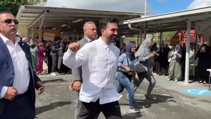 Mamdani gets rousing welcome as he visits mosque in Puerto Rico