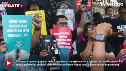 Asfinawati: Gugatan Amran Sulaiman ke Tempo Pelecehan Yudisial