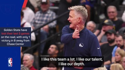 Kerr calls out lack of 'competitive fire' from Warriors