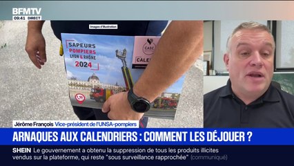 Arnaques aux calendriers: "La première chose à regarder, c'est la tenue vestimentaire", souligne Jérôme François (UNSA-pompiers)