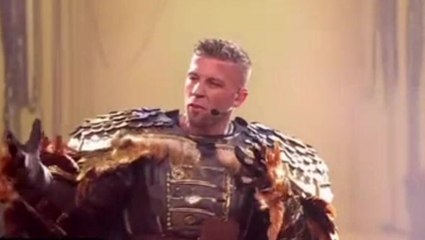 Toby Alderweireld belts Mr Brightside on Belgium’s The Masked Singer