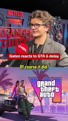 "We got Seasons 1-5 before GTA 6" -Stranger Things 5 star Gaten Matarazzo #strangerthings #ign #gta6