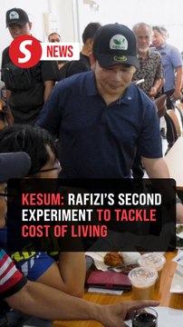 Rafizi launches ‘Kesum’ eatery to provide affordable meals for Malaysians