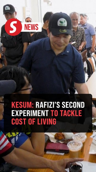 Rafizi launches ‘Kesum’ eatery to provide affordable meals for Malaysians
