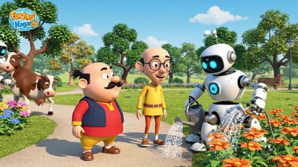 Motu Patlu aur Robot Dosti 🤖 | Funny 3D Cartoon | Urdu Hindi Comedy