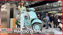 Vespa Gts e Primavera in edizione 80th: stile unico per spegnere 80 candeline