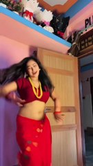 Beautiful Girl Dancing In Saree