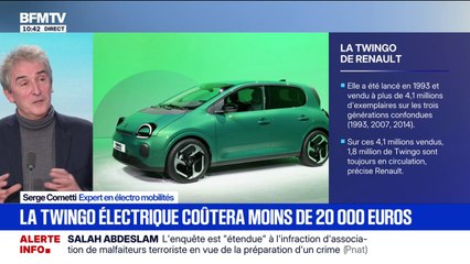 Renault dévoile sa nouvelle Twingo électrique à partir de 20.000 euros
