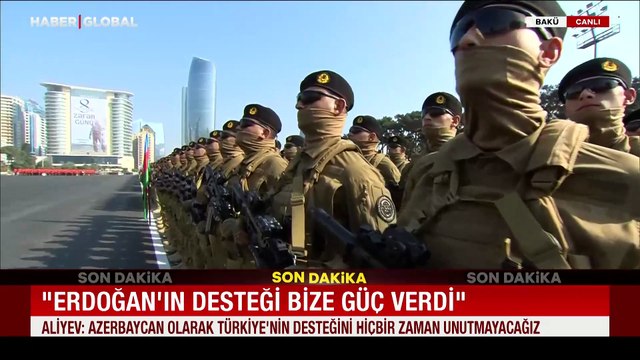 Karabağ Zaferi'nin 5. yıldönümü... Aliyev: Bir gün bile geri adım atmadık