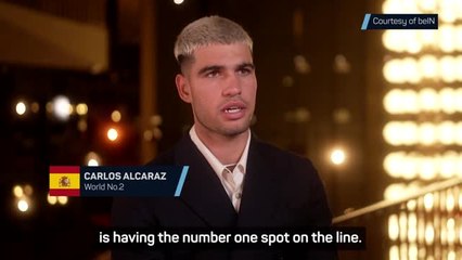 Alcaraz ready for fight to reclaim World No.1 spot from Sinner