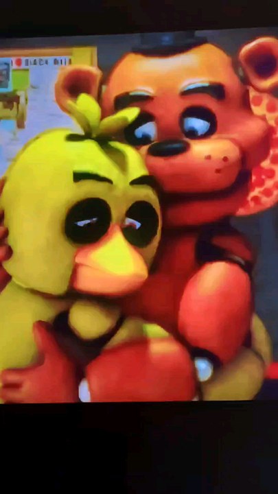 Freddy and Chica are still Hugging each other well but there still Shipping/Freddica/Five Nights at Freddy's/Fnaf/Freddy x Chica