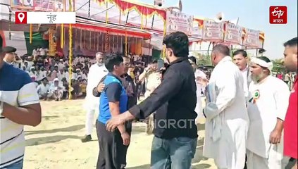 नूंह के दंगल में बेटियों का जलवा, फीमेल रेसलर ने मेल रेसलर को मैदान में चटाई धूल