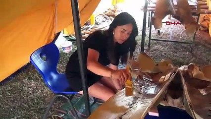 Türkiye'nin 16 metrelik devi 4 yıl sonra puzzle gibi tek tek birleştiriliyor