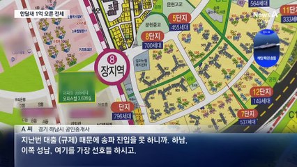 “송파 막히니 하남 전세로”…한 달 새 1억 상승