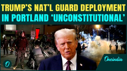 U.S. Court SHOCKS Trump | National Guard Deployment in Portland Declared ‘UNCONSTITUTIONAL’