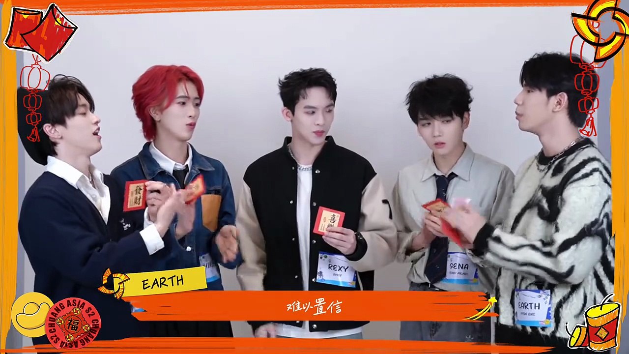 HIKARI、SENA、KOSHIN、EARTH、REXYOpen the red envelopes in the New Year! Let's witness the luck together! - subbed English, Chinese, Thai