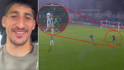 La intrahistoria del gol histórico de arco a arco: "En los informales me gusta jugar de 9"