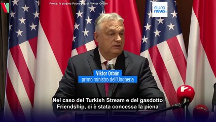 Orbán vede Trump alla Casa Bianca: esenzione di un anno sul petrolio russo all'Ungheria