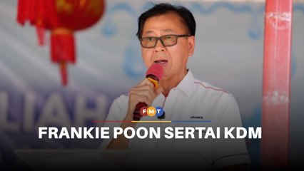 Bekas pengerusi DAP Sabah sah spekulasi sertai KDM