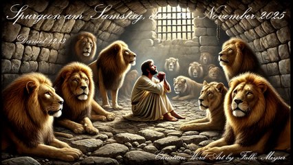 Spurgeon am Samstag, dem 08. November 2025, zu Daniel 12,13