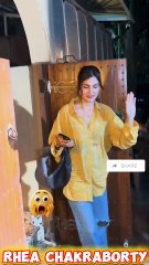 Bollywood Actress Rhea Chakraborty Seen Last Night🔥♥️🌹