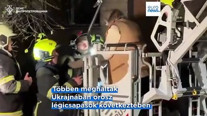 Oroszország nagy erejű csapást mért Ukrajnára: több helyszínen többen meghaltak