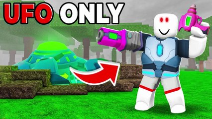 Roblox | 99 Nights But I Can ONLY Use UFO WEAPONS.-