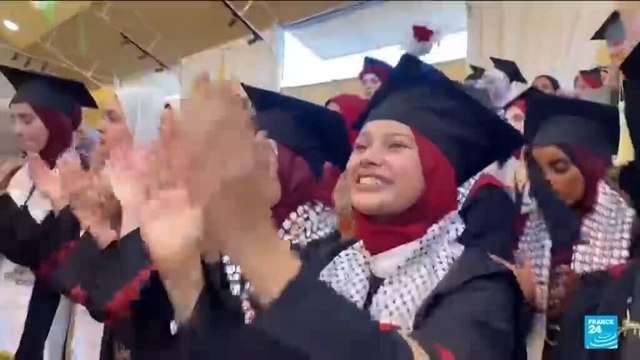 Gaza: les étudiants gazaouis de l'Université Al-Aqsa diplomés malgré les bombes