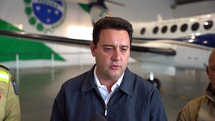 Governador Ratinho Junior fala sobre tornado que atingiu o Paraná - thumbnail