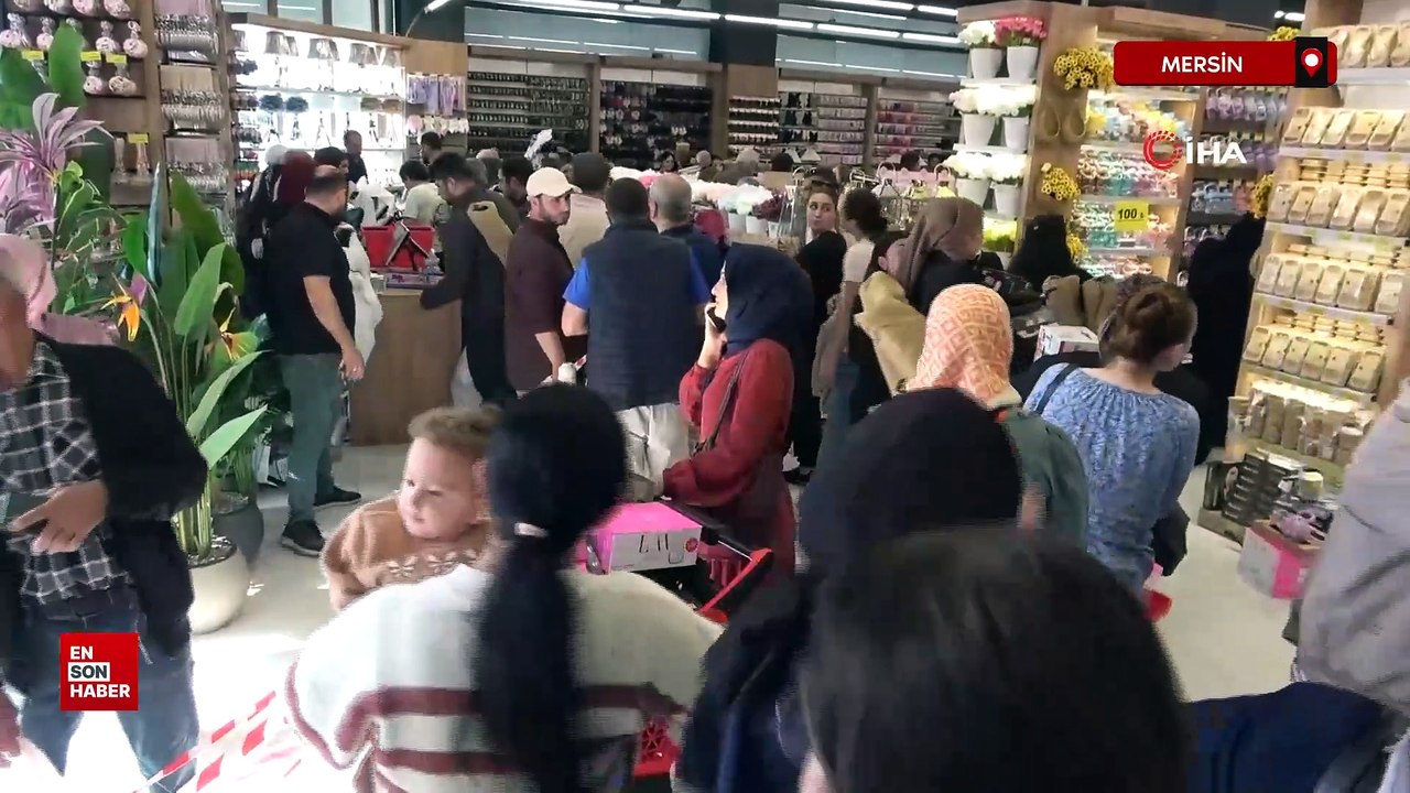Mersin'de saatlerce kuyruk beklediler, kimi istediğini aldı kimi alamadı