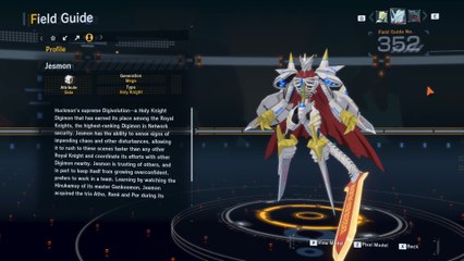 jesmon all digivolution/de-digivolution/profile Digimon Story Time Stranger