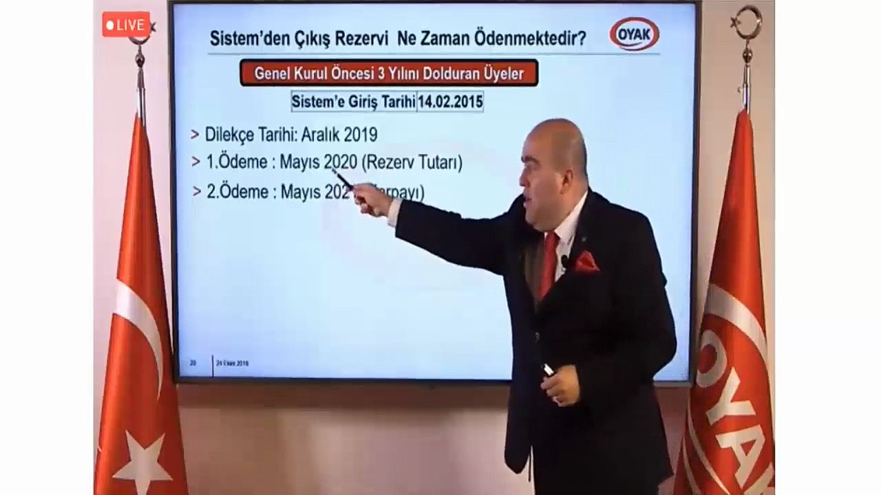 OYAK EMS den ÇIKIŞ REZERVİ NE ZAMAN ÖDENMEKTEDİR? oyakbilgi.blogspot.com