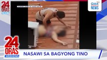 Lalaki, pilit isinalba ang kaniyang misis sa gitna ng bagyo #shorts | 24 Oras Weekend | 24 Oras Weekend
